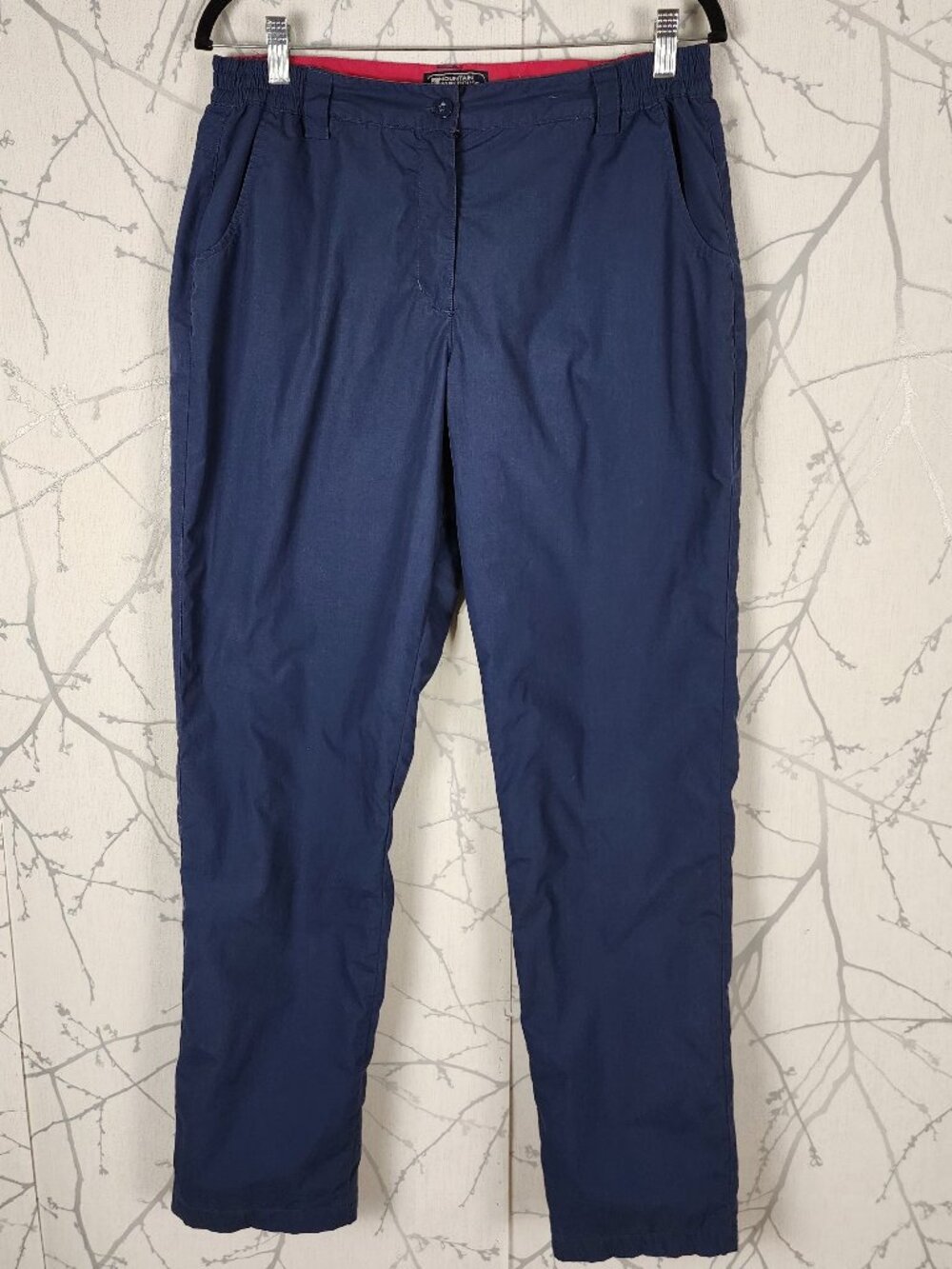 Mountain Warehouse Navy Fleece Lined High Waist Hiking Pants